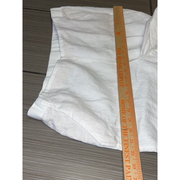 beach relaxed breathable coastal nautical J jill love linen pants sz Large linen - Picture 7 of 10